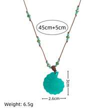 Summer Ocean Small Fish Starfish Shell Bead Rope Chain Necklace ,Suitable For Women Daily Wear And Any Occasion - Pendant Necklace - View 8