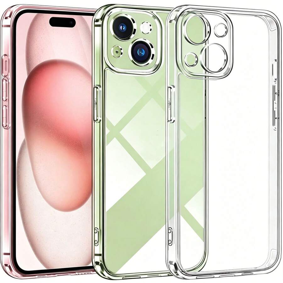高透明、不泛黃、抗指紋軟殼,相容 iPhone 15、14、13、12、11;極簡透明殼,相容 iPhone 16 Pro Max - 無色 - 查看 1