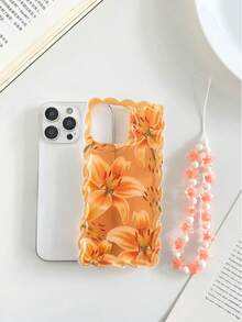 Ốp lưng điện thoại dày dặn, chống sốc, trong suốt, họa tiết hoa ly, có dây đeo cổ tay bện, tương thích với iPhone 17, 17 Pro, 17 Pro Max, 16/14, 15, XS, 7/8 Plus, XR, 7/8, SE2, Printed Max, và Apple 15 Pro, 14, 13, 12. Ốp lưng điện thoại chống sốc, thiết kế độc đáo, phủ toàn bộ bề mặt. - Nhiều màu - Xem 3