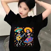 Women T-Shirts - Black - View 10