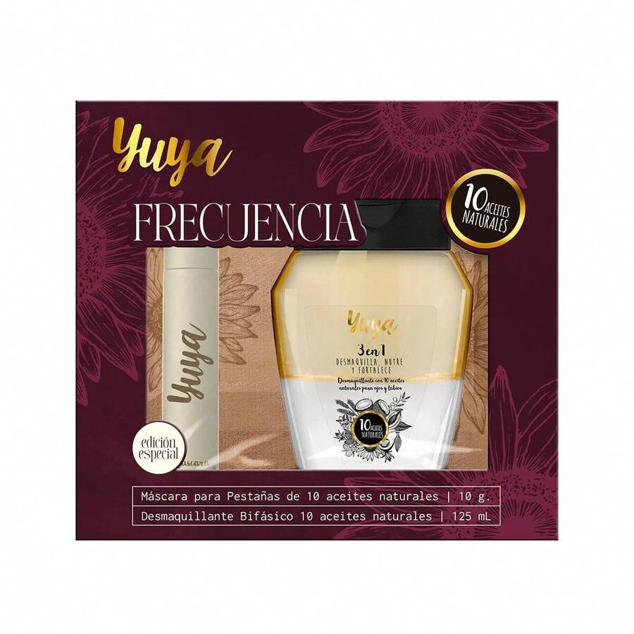 Yuya Mascara And Biphasic Makeup Remover Set - Black - View 1