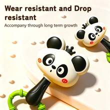 Cute Animal Rattle Toy, Tiger, Panda & Bear Shaped Handheld Shaker, Easy-Grip Interactive Play Toy, Perfect Birthday, Christmas & Holiday Gift - Multicolor - View 7