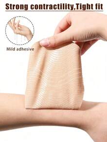 10/4pcs Invisible Breast Lift Tape, Self-Adhesive Cleavage Enhancing Pasties, Customizable Lift Tape, Suitable For Deep V Dresses, Backless Tops, Shirts, Breathable Seamless Breast Petals. - Water Droplet Style - View 7