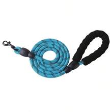 1 Set Correa para perro duradera y suave, diseño reflectante adecuado para caminar por la noche, apto para perros pequeños, medianos y grandes, para todas las estaciones - Multicolor - Ver 6