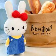 SANRIO 1件/2尺寸 兔子毛絨娃娃 45cm/17.72in 60cm/23.62in 可愛卡通柔軟毛絨娃娃枕頭 沙發靠墊 房間裝飾 女孩兒童青少年生日節日禮物 - 藍色 - 查看 10