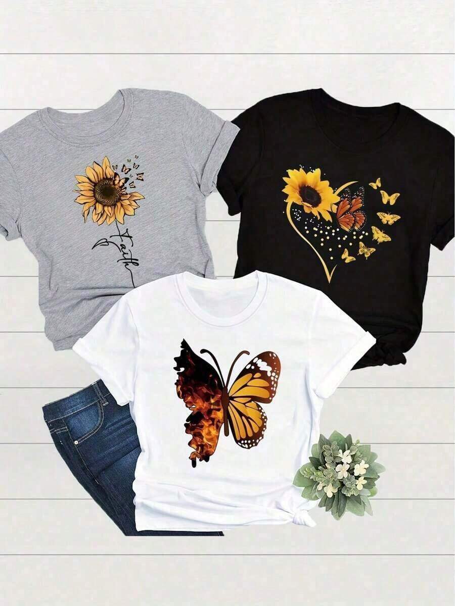 An Essential Basic T-Shirt For All Year Round, Suitable For Casual Daily Activities, A Short-Sleeved Printed T-Shirt That Can Be Worn In Any Situation: Spring, Summer, Autumn, Winter, Holidays, Visits To Friends And Family, With A Versatile Style And Excellent Quality, 200g T-Shirt 100% Premium Cotton. - 黑色 - 查看 1