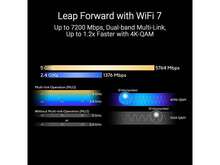 ASUS RT-BE88U Dual-Band WiFi 7 AiMesh Extendable Performance Router, 4K-QAM, MLO, Dual 10G Ports, SFP+, Four 2.5G Ports, Four 1G Ports, 34G WAN/LAN Capacity, Subscription-Free Network Security - Xem 2