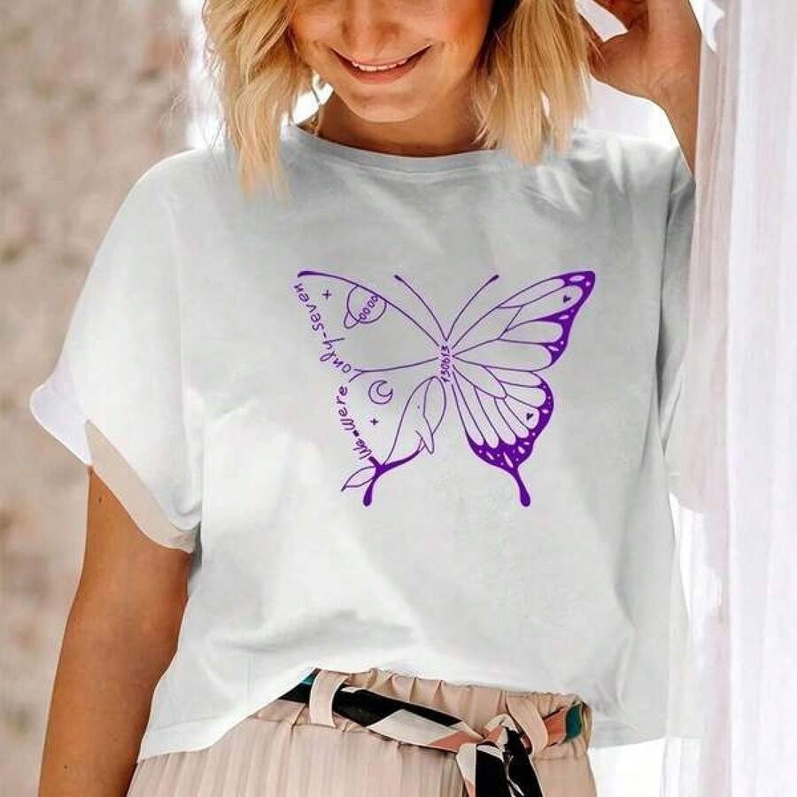 Camiseta We Were Only Seven, Camiseta Bangtan Butterfly, Camiseta Bangtan Whale, Camiseta de Algodón Jimin Hyung Jin Jhope RM Friend19220 g para todas las estaciones. Ligera. Transpirable. Considerado. Perfecta para salidas de primavera y aventuras de verano, esta camiseta de algodón puro de 220 g promete una comodidad increíble que dura todo el día. Es la base versátil para innumerables looks, desde conjuntos casuales de vacaciones hasta creativos disfraces de Halloween. Un regalo considerado sin esfuerzo que demuestra que te importa, temporada tras temporada. - Negro - Ver 1