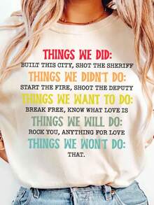 Funny Women's T-Shirt With The Phrase "I Never Thought I'd Become A Crazy Old Lady", Comfortable Men's T-Shirt, Round Neck, Ultra Soft, Breathable, Moisture-Wicking, Casual Summer T-Shirt, Must-Have Fashion T-Shirt. - 白色 - 查看 8