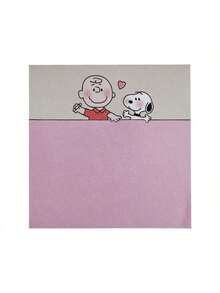Bộ 50 tờ giấy ghi chú dán hình hoạt hình Snoopy & Charlie, giấy ghi nhớ dễ thương, lý tưởng làm quà tặng năm mới, Ngày Valentine, Lễ Phục Sinh [Kiểu ngẫu nhiên] - Nhiều màu - Xem 4