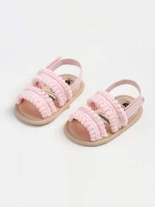 Toddler Girls' Summer Sandals, Outdoor Walking Shoes For Infants And Toddlers - Pink - View 7