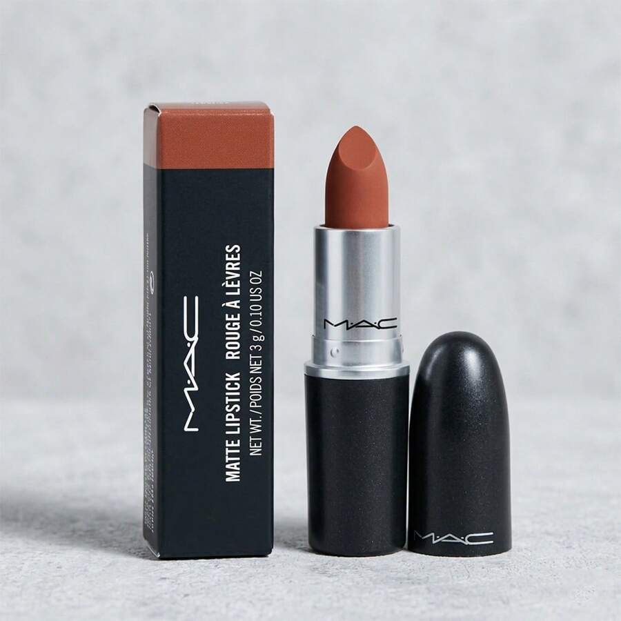MAC Retro Matte Lipstick Ruby Woo, 1 Count, Multicolor, 0.10 Ounce - Classic Red - View 1