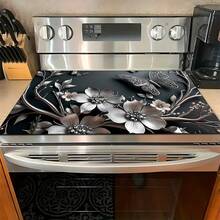 1pc Floral Pattern Absorbent Dish Drying Mat, Drip Mat For Espresso Machine, Sink Drain Mat, Faucet Pad, Bathroom Cup Mat, Kitchen & Bathroom Accessories - Multicolor - View 7