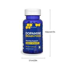 Miriyalyad Dopamine Brain Food Supplement W/L- Promotes Mental Drive, Clarity & Focus - Supports Mental Energy - 60 Capsules - 1PCS - 查看 9
