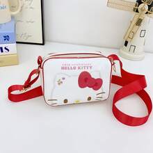 SANRIO Túi công chúa hoạt hình Hello Kitty thời trang, ví đựng tiền xu chống thấm nước bằng da PU - Túi đựng mỹ phẩm nữ có dây đeo vai nhẹ, có thể điều chỉnh, chất liệu polyester bền chắc, ví chống trộm dễ thương, phù hợp sử dụng hàng ngày/du lịch - Quà tặng Ngày Valentine và Quà tặng đặc biệt Ngày Phụ nữ - Quà tặng tựu trường. Túi đeo vai hoạt hình dễ thương, túi đeo chéo chống thấm nước, túi xách hoạt hình thời trang, quà tặng sinh nhật, thiết kế dễ thương ngọt ngào, quà tặng sinh nhật, quà tặng tiệc tùng, quà tặng Halloween, quà tặng Phục sinh, quà tặng Giáng sinh. - Nhiều màu - Xem 5