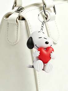 Cartoon Snoopy Keychain Pendant For Car Decoration, Small Accessory For Girls, Mood-Themed Gift For Couples, Small Present For Lovers - Irregular - View 3