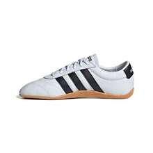 Adidas Giày nữ đế mỏng cổ thấp GRAND COURT LO mới - Trắng/Đen - Xem 2
