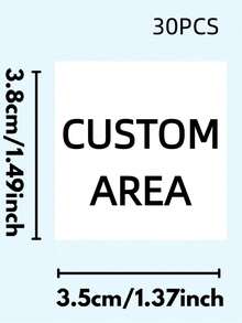 1/10/20/30/60pcs Custom Temporary Stickers, Suitable For Birthdays, Weekend BBQs, Cocktail Parties, Christmas & Holiday Parties, Favorite Single Party Temporary Tattoos, Fade-Resistant, Personalized Gift, Wedding - Multicolor - View 17