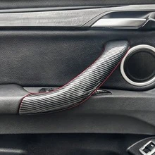 Door Handle Pull Cover Clip-On ABS For BMW X1 X2 F48 F49 F39 2017-2022 Interior Trim Accessories - 4 Pcs Set - View 5