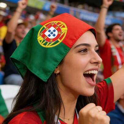 Khăn rằn, khăn quàng cổ, băng đô in hình quốc kỳ các đội tuyển tham dự World Cup, thiết kế độc đáo, mũ che nắng dành cho người hâm mộ bóng đá khi cổ vũ tại sân vận động, unisex.