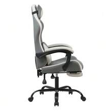Elegant And Simple Gaming Chair WL - Dusty Green,White - 查看 4