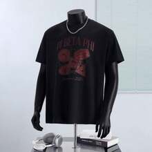 Printed T-Shirts For Men, Women And Children, Urban Hip Hop Fashion, Modern Casual Short Sleeve Crew Neck T-Shirt For Men And Women JSYT OOBF - 白色 - 查看 10