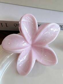 1 pieza Pinza para el cabello con flor de margarita en degradado de rosa ónix estilo bohemio, accesorio para el cabello inspirado en la naturaleza para vacaciones en la playa - Multicolor - Ver 1