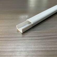 1 chiếc máng dẫn cáp PVC vân gỗ lắp đặt hở, dài 40cm/15.74in, máng dẫn cáp trang trí lắp đặt hở, máng dẫn cáp chống cháy. - A - Xem 13