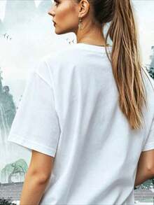 Funny T-Shirt, 100% Cotton, Love For Science, Original Design For Biologists, Chemists, And Biology Students, Modern Fit, Comfortable And Lightweight, Summer And Casual, Small, Medium, Large, White, Unisex, Scientific - 白色 - 查看 4