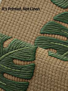 1pc 3D Pattern Doormat, Fresh Green Plant Design Wool Rug, Suitable For Bathroom, Kitchen, Outdoor, Indoor, Hallway, Bedroom, Living Room, Bedside, Machine Washable, Easy To Clean, Non-Slip Bottom, Suitable For Bedroom Winter Decor, Valentine's Day Holiday Decor, Bathroom Accessory Essential, Room Decor Set, Outdoor Decorative Carpet Mat - Multicolor - View 11