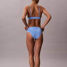 Calvin Klein Heritage Classic Cotton Stretch Bikini QF8815 - Blue Descent - View 1