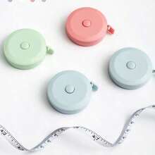 1pc Mini Automatic Retractable Clothing Measuring Tape - 1.5 Meters Long, Easy-To-Use, Accurate, Compact, And Portable - Perfect For Sewing, Tailoring, And Body Measurement - A - View 5