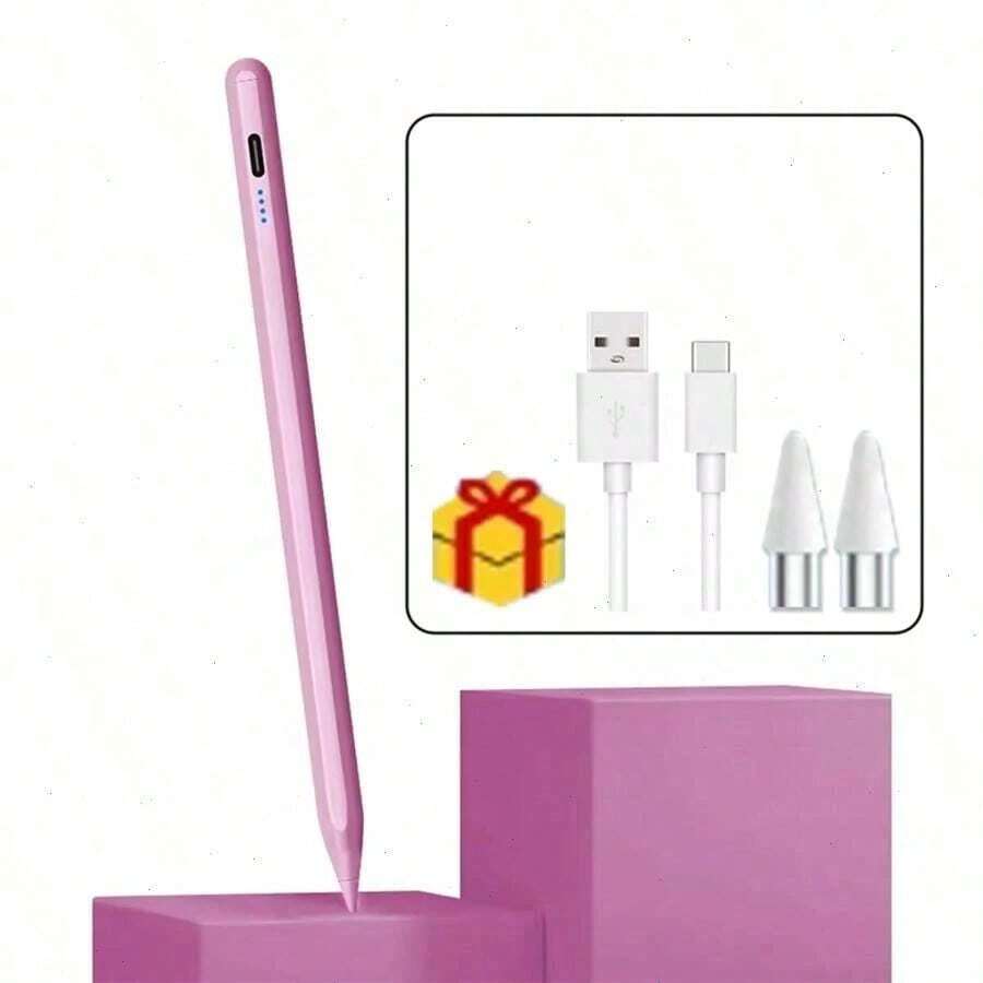 2026 Universal Stylus Pen Compatible With Ipad & Android Tablets: Fast Charging, Palm Rejection, Compatible With IPad Pro M4/M3/M2, Air M3/M2, Mini, 6-11th Gen More Capacitive Touchscreens - 彩色 - 查看 1