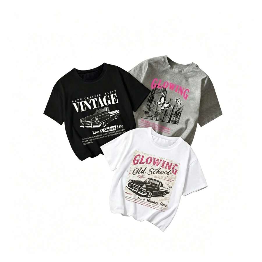 3. Three Styles. 1. Double-Sided Printed T-Shirt With An Anti Social Club Design, Suitable For Everyday Wear, Casual Summer Clothing, Slightly Stretchy, Breathable, For Outdoor Sports, A Perfect Gift, Holiday Gift. Loose-Fitting, Unisex T-Shirt, Casual And Everyday Style, Versatile For Spring, Summer, And Fall, Summer Outfits, Shirts, Women's Shirts, T-Shirts, Women's T-Shirts, Vintage, Easter Outfit For Women, Mother's Day - 黑色 - 查看 1