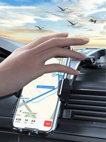 Giá đỡ điện thoại trên ô tô bằng cốc hút chịu lực cao - Giá đỡ đa năng gắn trên bảng điều khiển với đế dính chắc chắn - Giá đỡ điện thoại xoay 360° và chống trượt - Chất liệu ABS cao cấp cho khả năng giữ điện thoại ổn định khi lái xe. - A - Xem 3