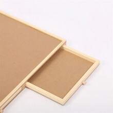 Wooden Jigsaw Puzzle Board Portable Puzzle Storage Table W 4-Slid Drawer 1000pcs - Brown - View 10