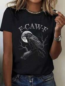 Women T-Shirts - Black - View 1