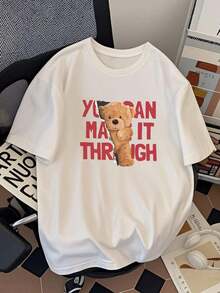 Women T-Shirts - Putih - View 1