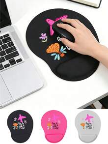Ergonomic Wrist Support Mouse Pad, EVA Wrist Cushion, Non‑Slip Memory Foam Wrist Rest Pad, Skin‑Friendly Smooth Desk Support Cushion, Desktop Protector Pad - View 4