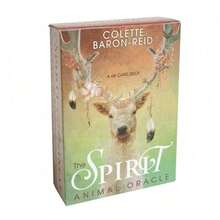 1pc Mythical Creature Oracle Cards, English Version Divination Tabletop Game Tarot Cards - Multicolor - View 5