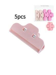 Set de 5 piezas de clips de sellado multiusos para conservación de alimentos - Multicolor - Ver 16