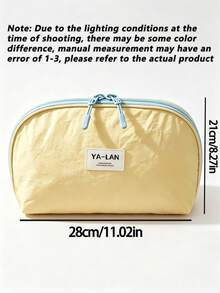 1pc Bra Storage Bag, Lightweight And Portable, Luggage Organizer With Multi-Compartments, Efficient Storage For Bras And Underwear, Suitable For Travel And Home Organization, Available In Multiple Colors, Zipper Closure, Essential Travel Accessory - Multicolor - View 11