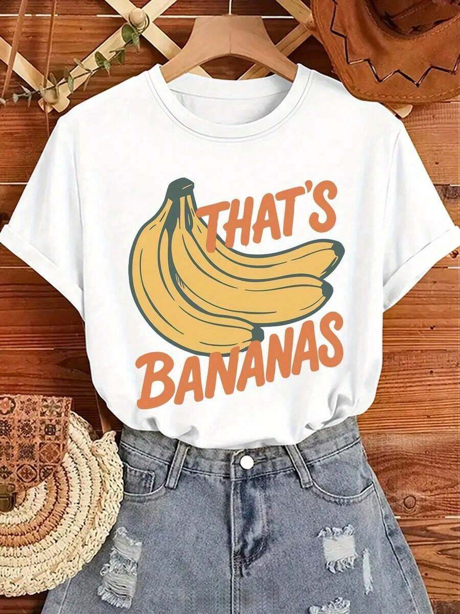 Camiseta de manga corta para mujer, camiseta de moda para mujer, camiseta con diseño estampado y cuello redondo, camiseta casual de manga corta con cuello redondo para mujer, conjuntos de verano, conjuntos de vacaciones para mujer, conjuntos de primavera para mujer, tops de verano, conjunto para el Día de San Patricio, conjunto de Pascua para mujer. - Blanco - Ver 1