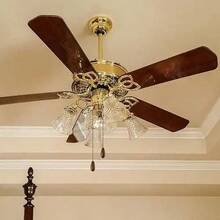 Wooden Extension Chain For Ceiling Fan, 4 Pcs Chocolate - 1 - View 7