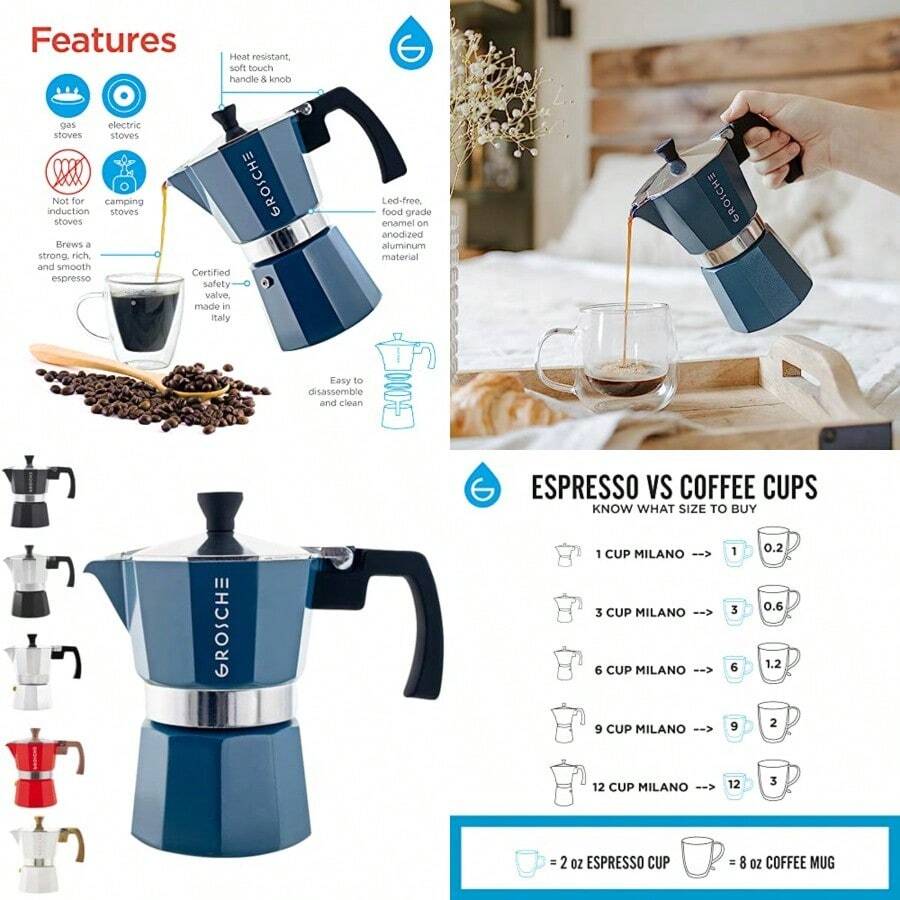 Coffee Pots - Blue - View 1