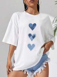 Women T-Shirts - White - View 4