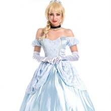 Stage Dance Wear - Crown Dress, Gloves, Large Petticoat - View 6