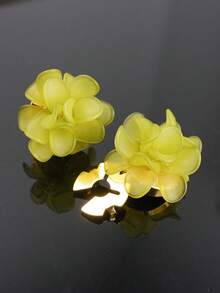 2 Stücke Knopfabdeckungen für Hemden, süße Acrylblumen Manschettenknöpfe mit Farbverlauf, modische Kleidungsaccessoires Hemdkragen Clip, ohne Nähen Knopfabdeckung, Dekoration für Damenkleider am Strand - Stern - Übersicht 12