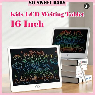 16"/13"/11"/6.5" LCD Drawing Tablet, Desktop Gaming, Doodle Board, Portable Drawing Pad, E-Writing Board, Reusable Writing & Drawing Board, Suitable For Art & Crafts, Home Education, Back To School, Holiday Gift