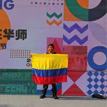 1 chiếc cờ quốc gia Colombia, cờ World Cup 2026, cờ cầm tay cho cổ động viên, cờ bóng đá, cờ lễ hội, cờ treo trận đấu, trang trí ngoài trời, cờ sân vườn, trang trí nhà hàng Colombia - A - Xem 9